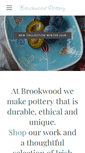 Mobile Screenshot of brookwoodpottery.com
